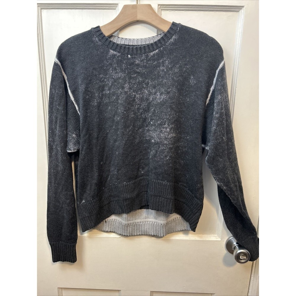 Lululemon Hazy Day Sweater Cashmere Knit Crewneck Athleisure Yoga Workout W3CD7S